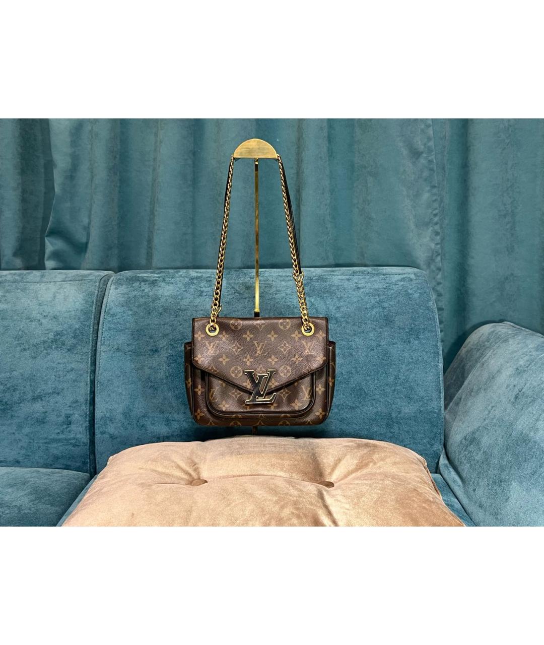 LOUIS VUITTON Коричневая сумка через плечо, фото 2