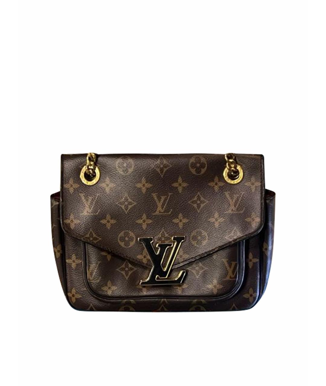 LOUIS VUITTON Коричневая сумка через плечо, фото 1