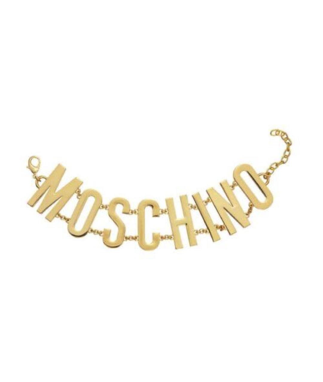 MOSCHINO Золотое колье, фото 4