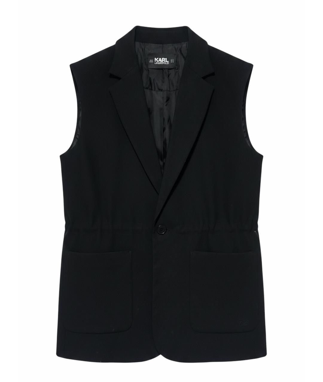 KARL LAGERFELD Черный полиэстеровый костюм с брюками, фото 1