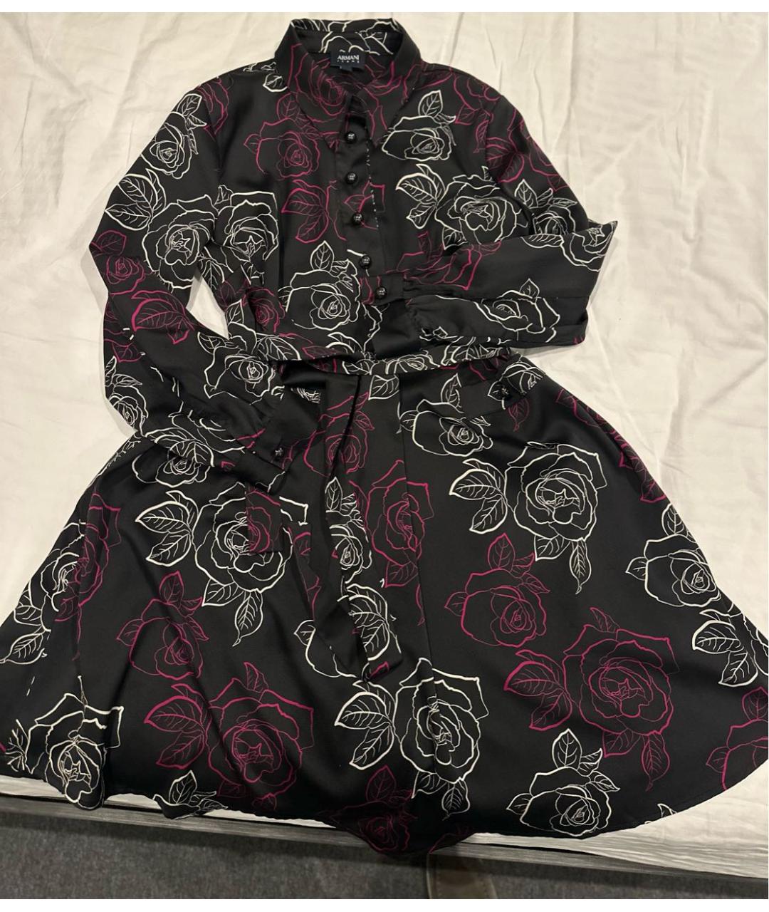 ARMANI JEANS Черное платье, фото 8