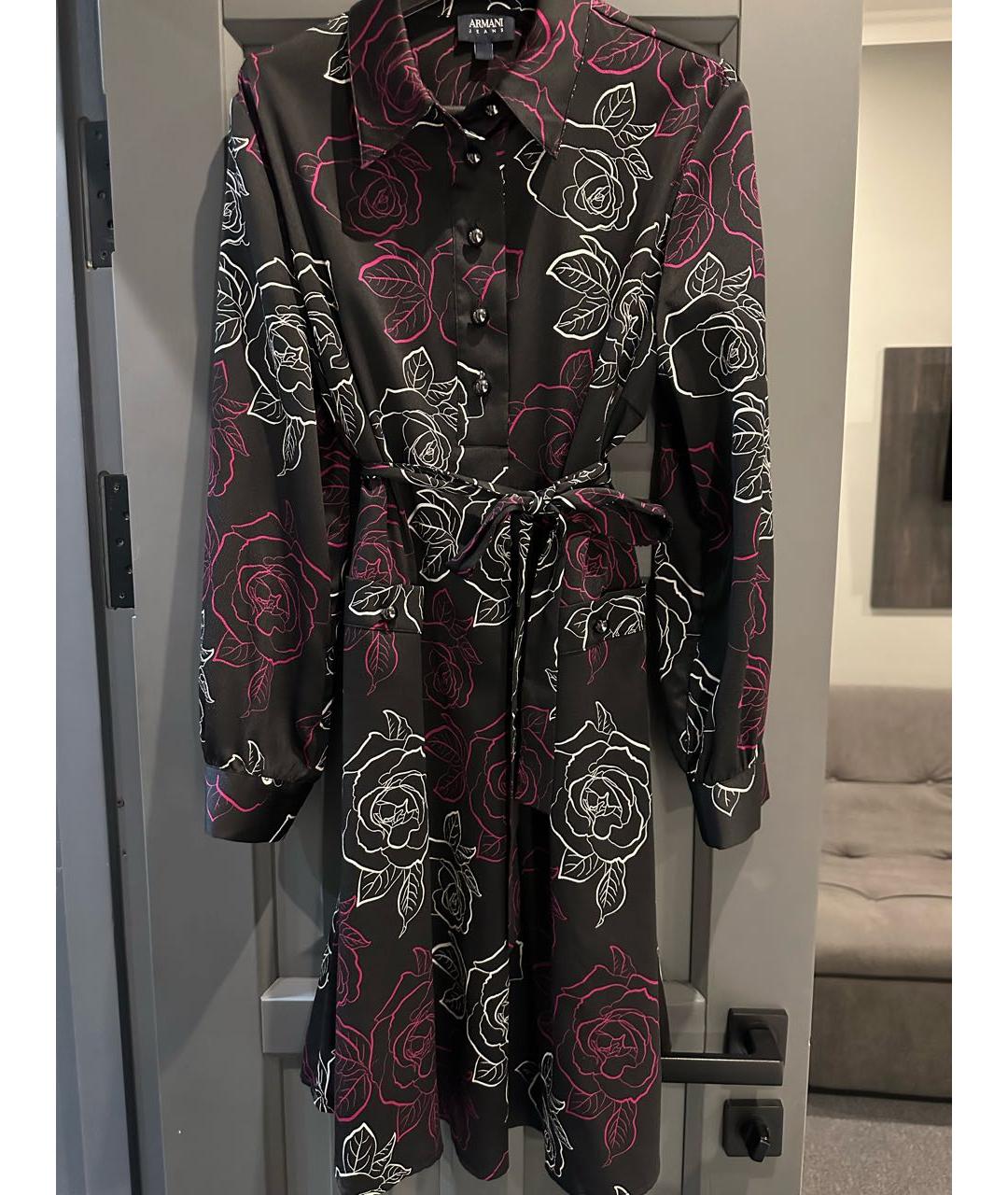 ARMANI JEANS Черное платье, фото 2