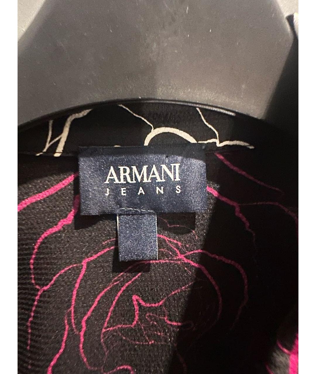 ARMANI JEANS Черное платье, фото 4