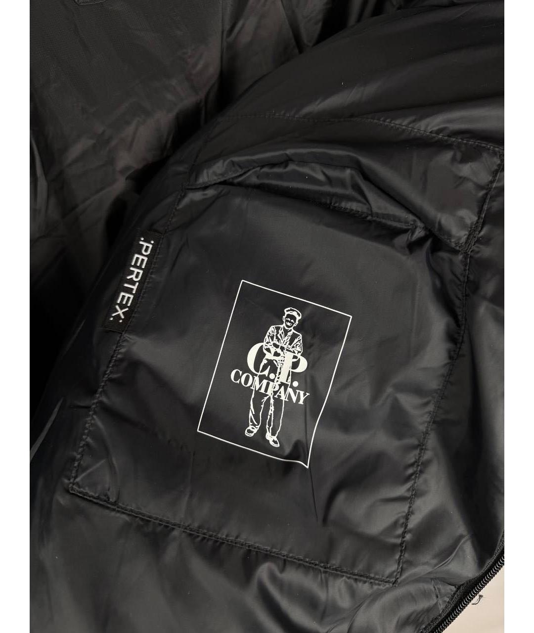 CP COMPANY Черный пуховик, фото 8