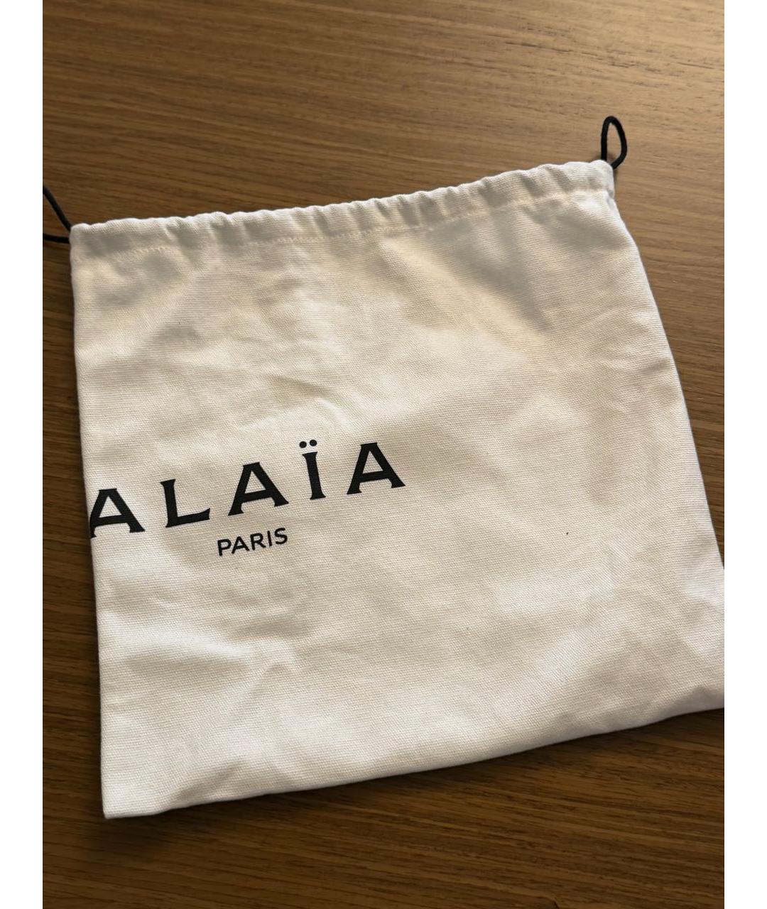 ALAIA Черный кожаный ремень, фото 6