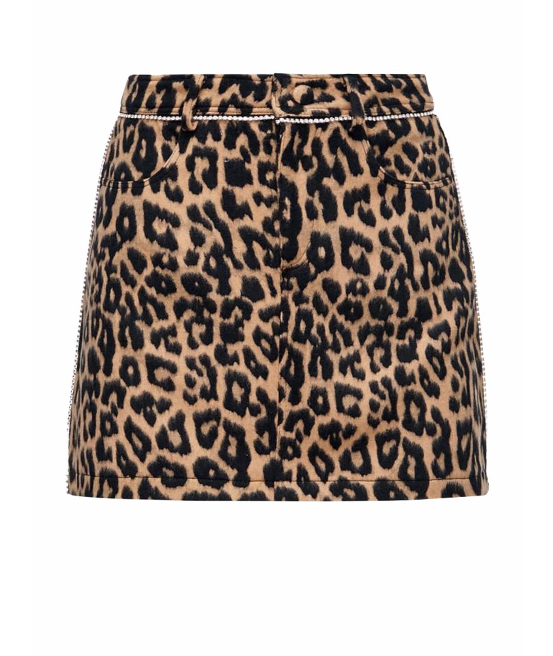 LIU JO Мульти хлопковая юбка мини, фото 1