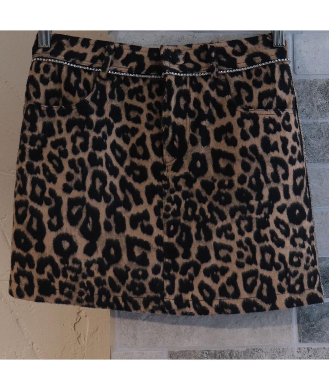 LIU JO Мульти хлопковая юбка мини, фото 2