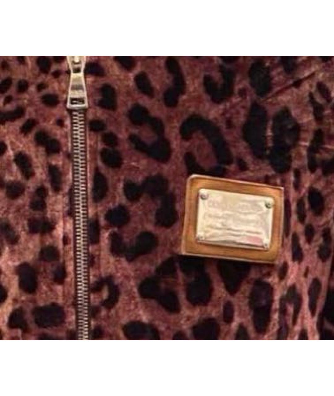 DOLCE&GABBANA Коричневая спортивная куртка, фото 3