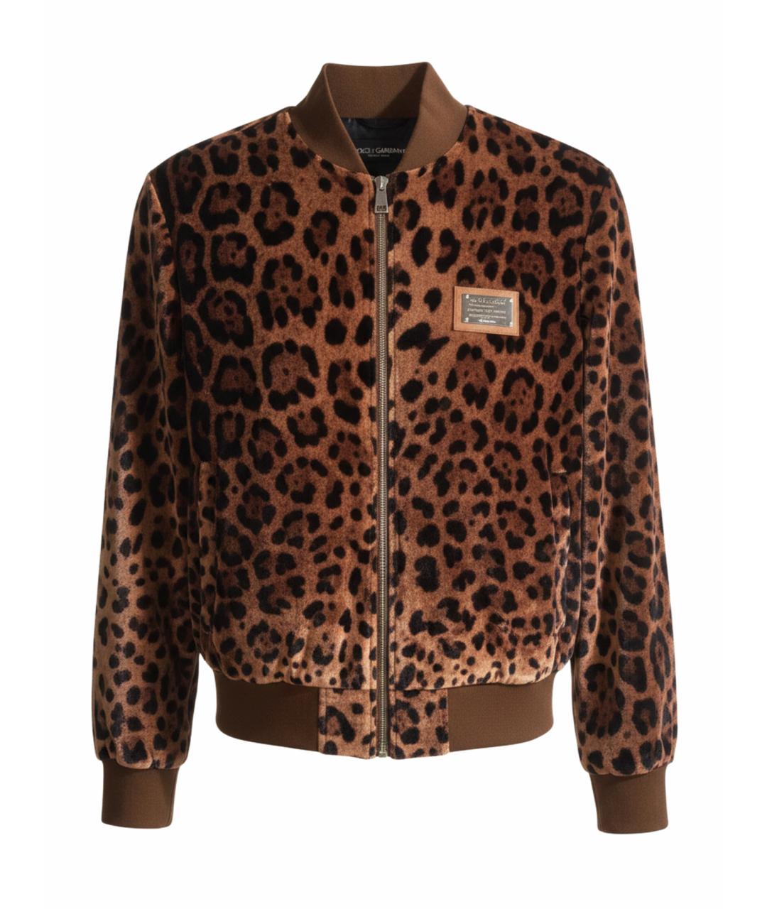 DOLCE&GABBANA Коричневая спортивная куртка, фото 1