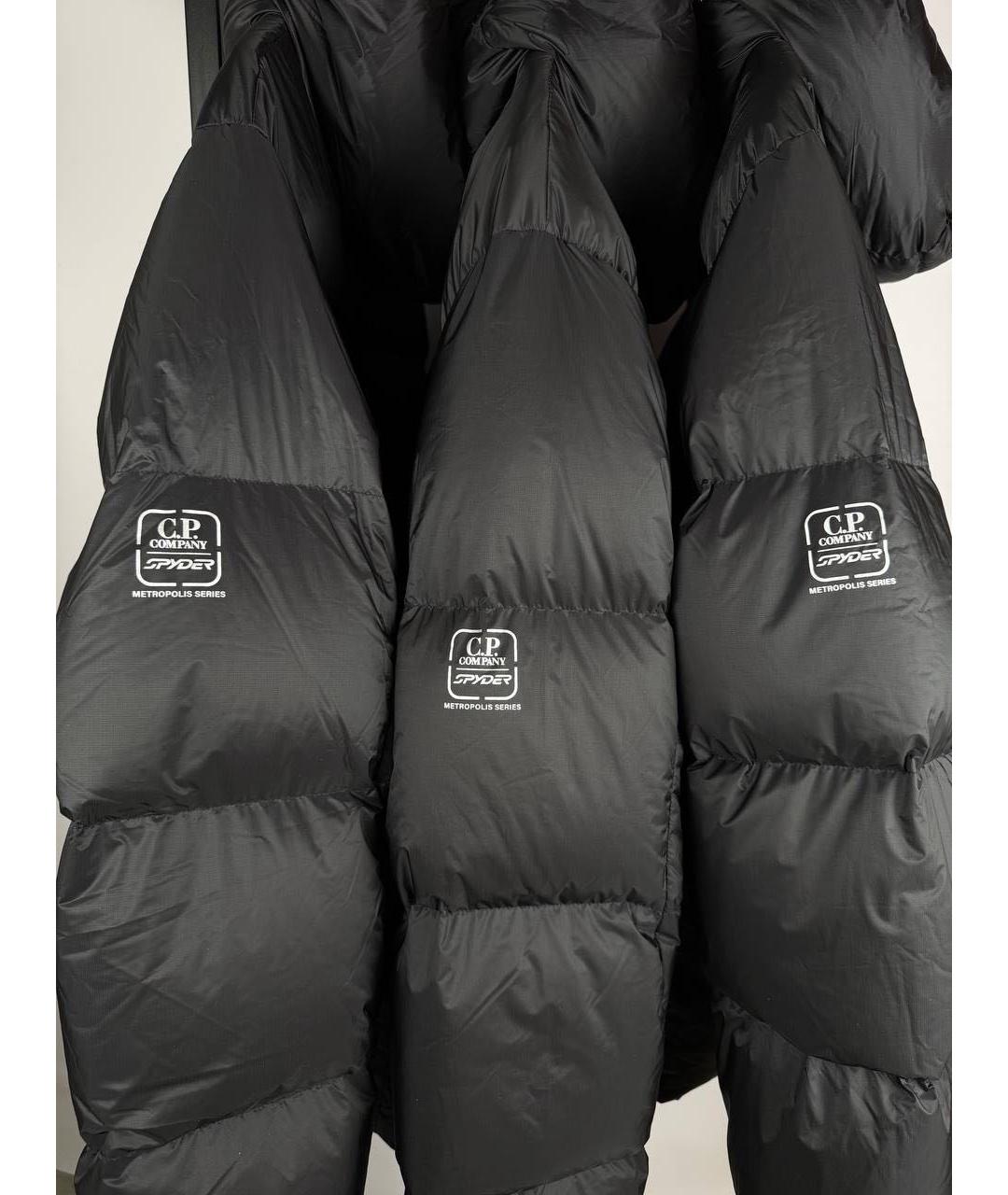 CP COMPANY Черный пуховик, фото 7