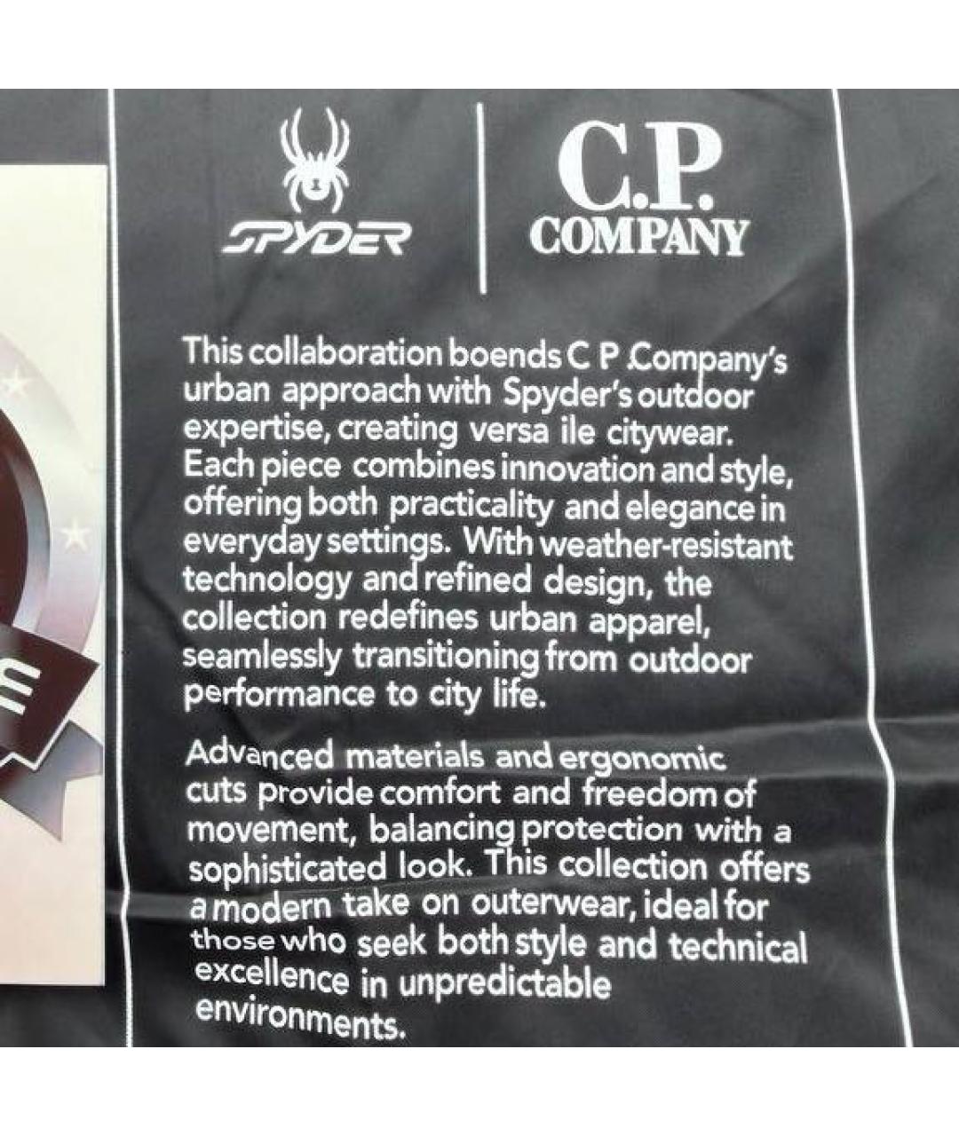 CP COMPANY Черный пуховик, фото 5