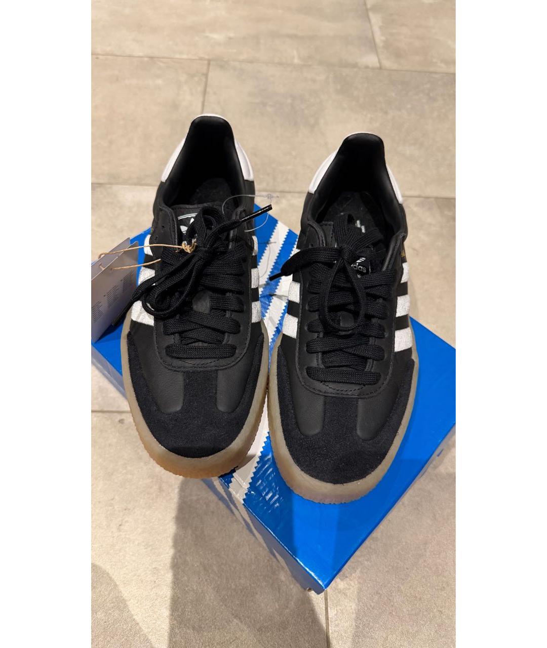 ADIDAS Черные кроссовки, фото 2