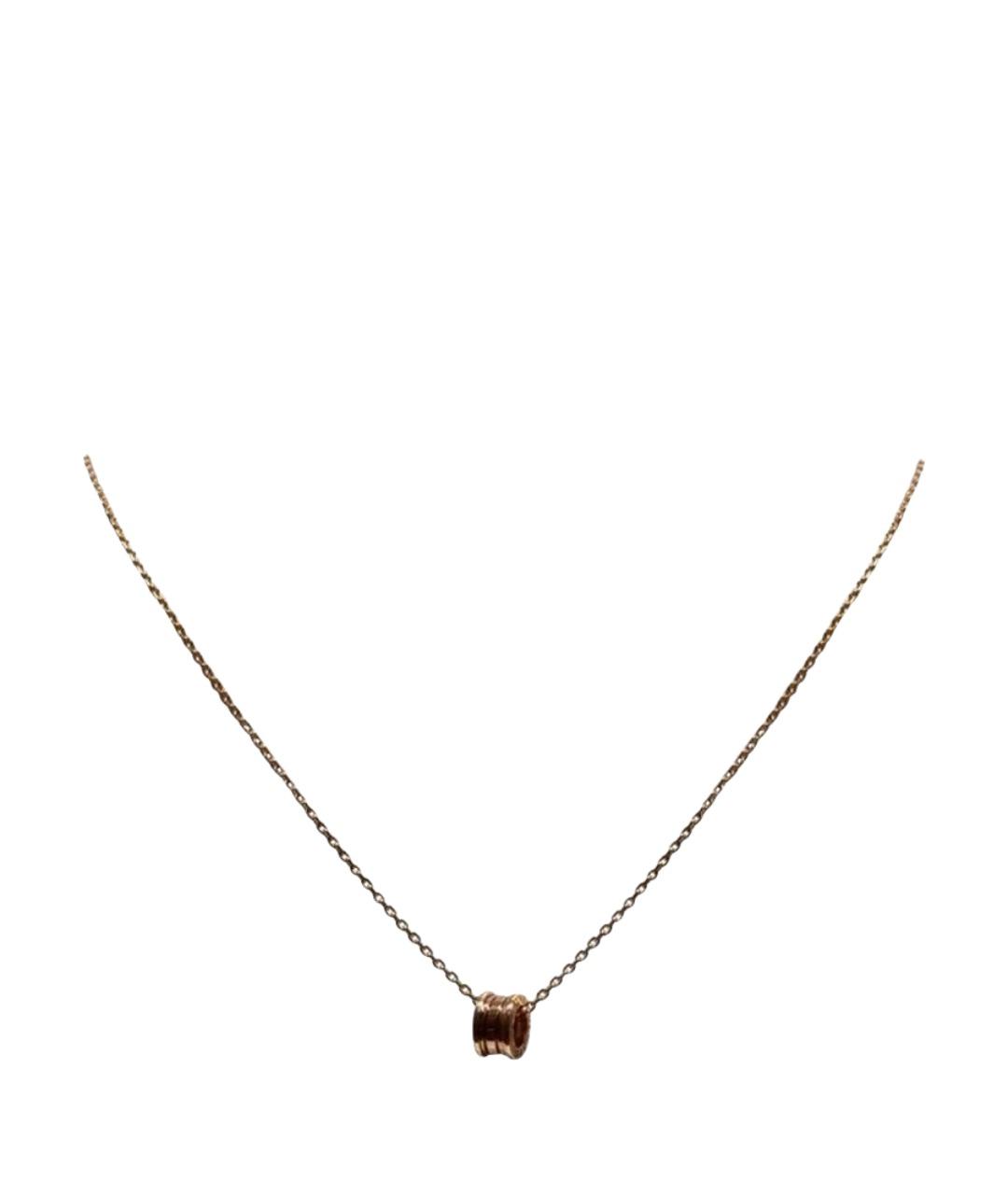 BVLGARI Золотая цепочка/подвеска из розового золота, фото 1