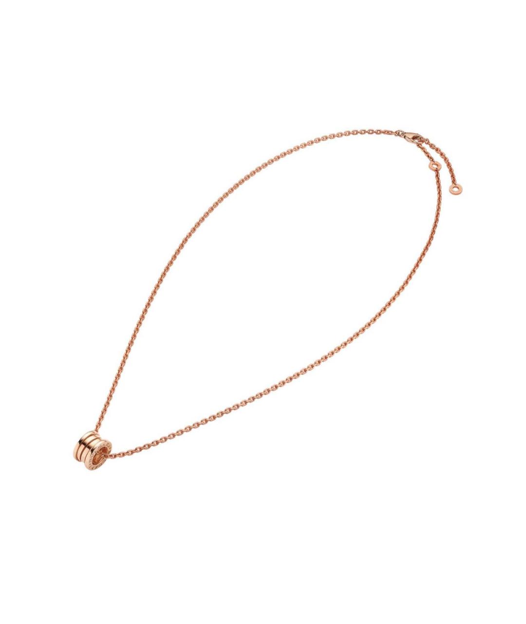 BVLGARI Золотая цепочка/подвеска из розового золота, фото 4