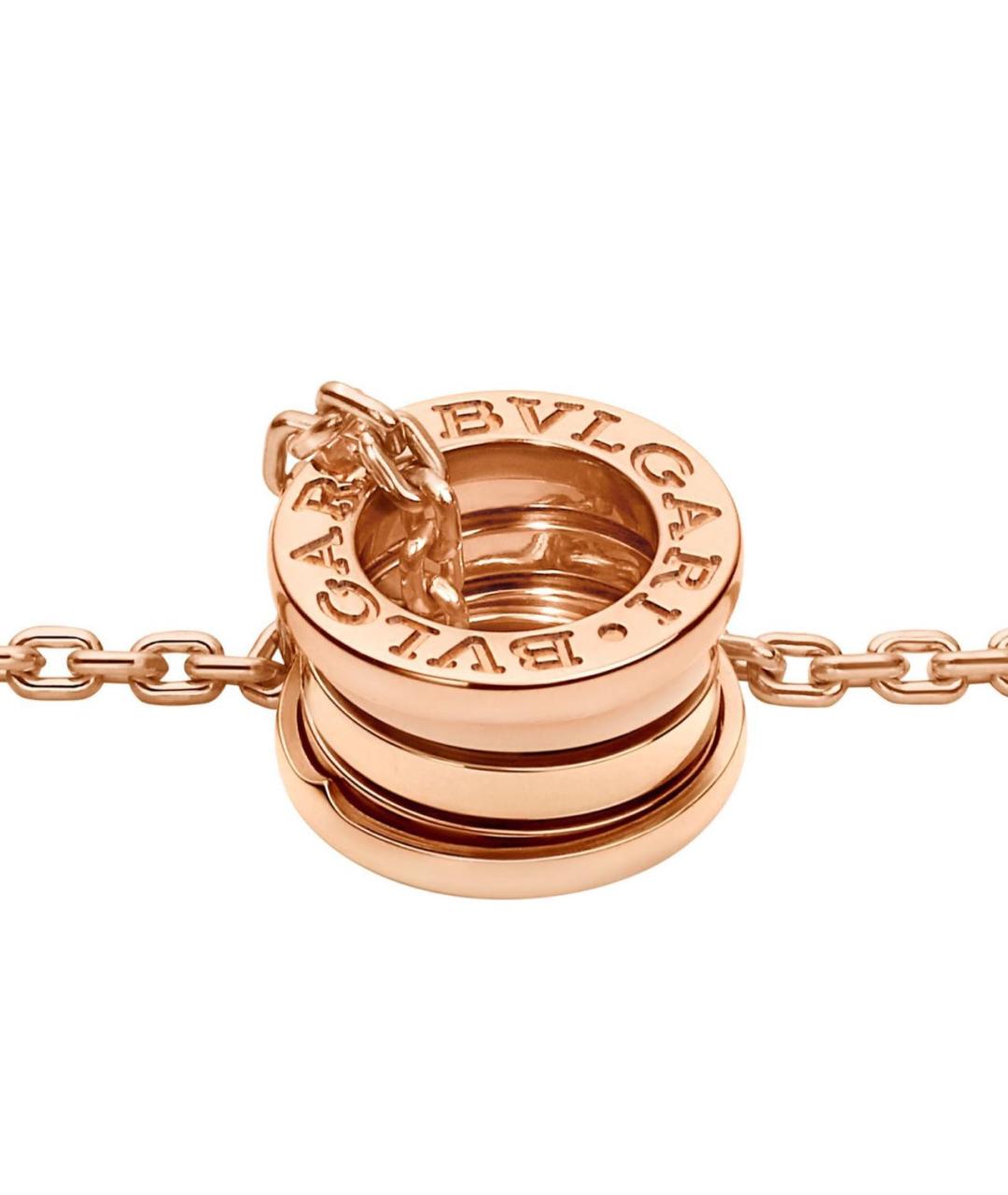BVLGARI Золотая цепочка/подвеска из розового золота, фото 3