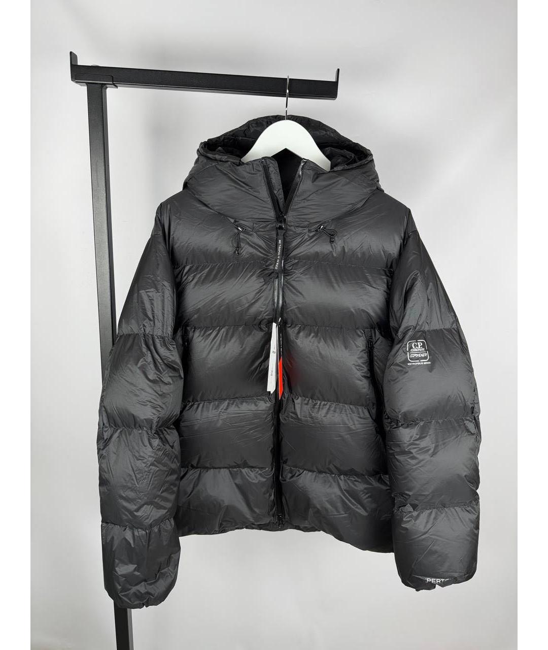 CP COMPANY Черный пуховик, фото 8