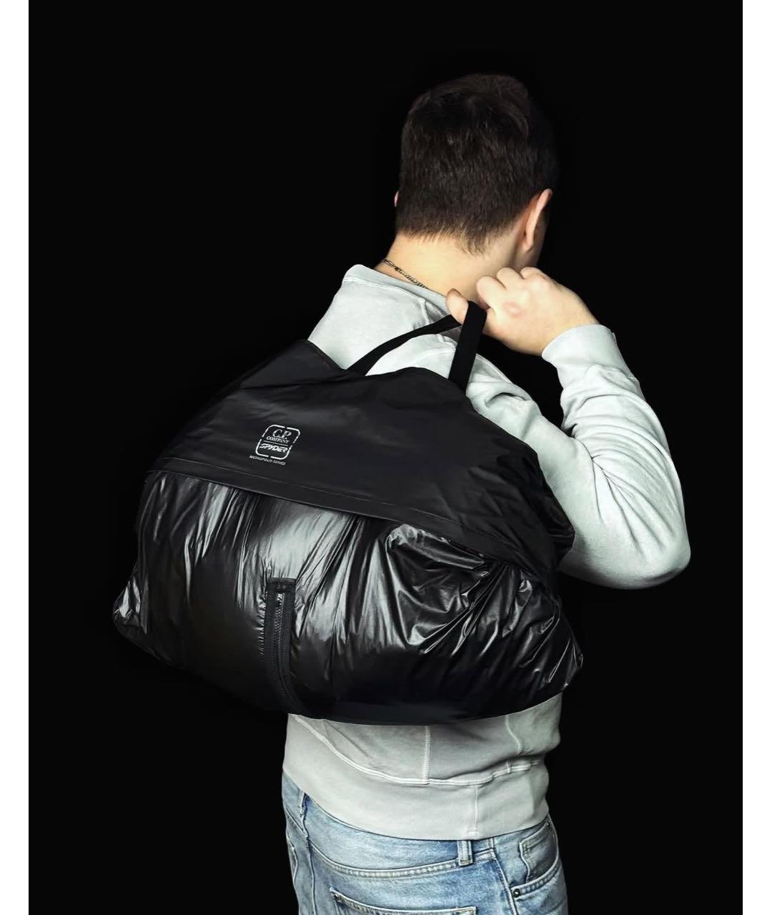 CP COMPANY Черный пуховик, фото 3