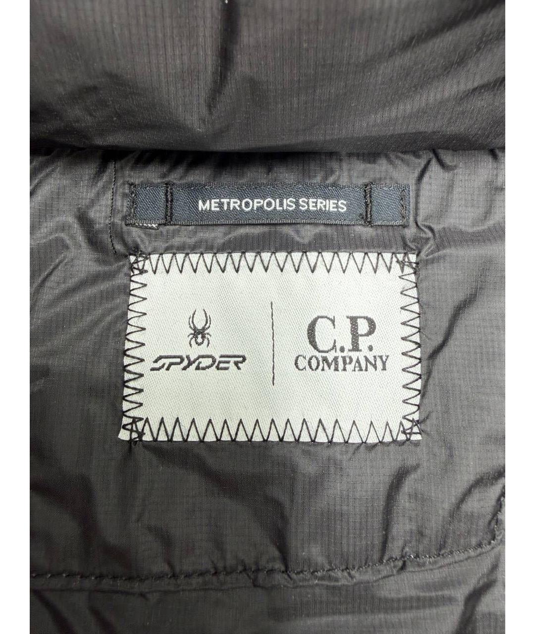 CP COMPANY Черный пуховик, фото 6