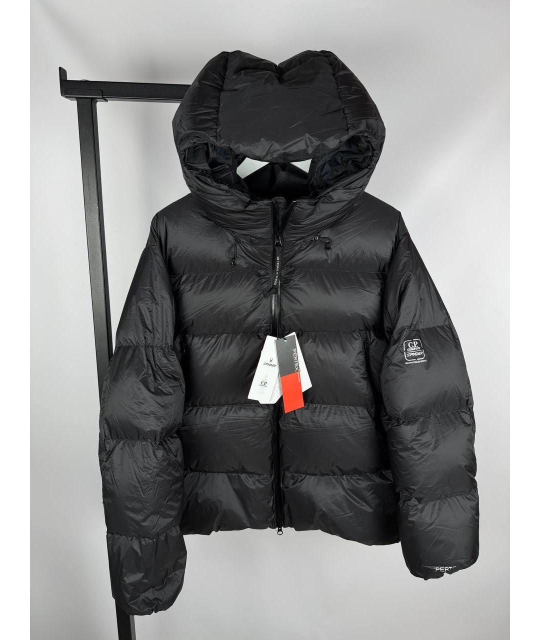 CP COMPANY Черный пуховик, фото 4