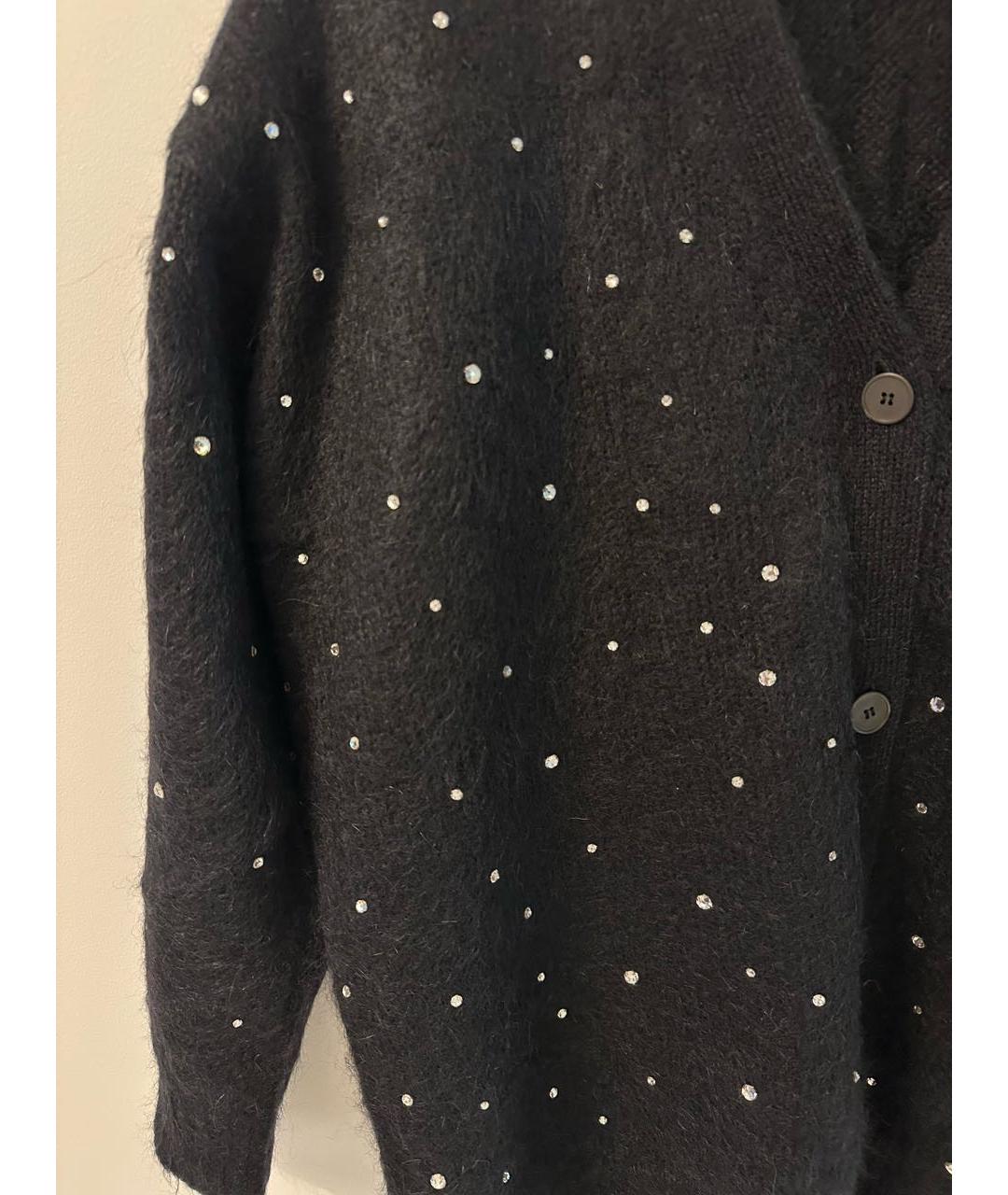 MIU MIU Черный шерстяной джемпер / свитер, фото 3