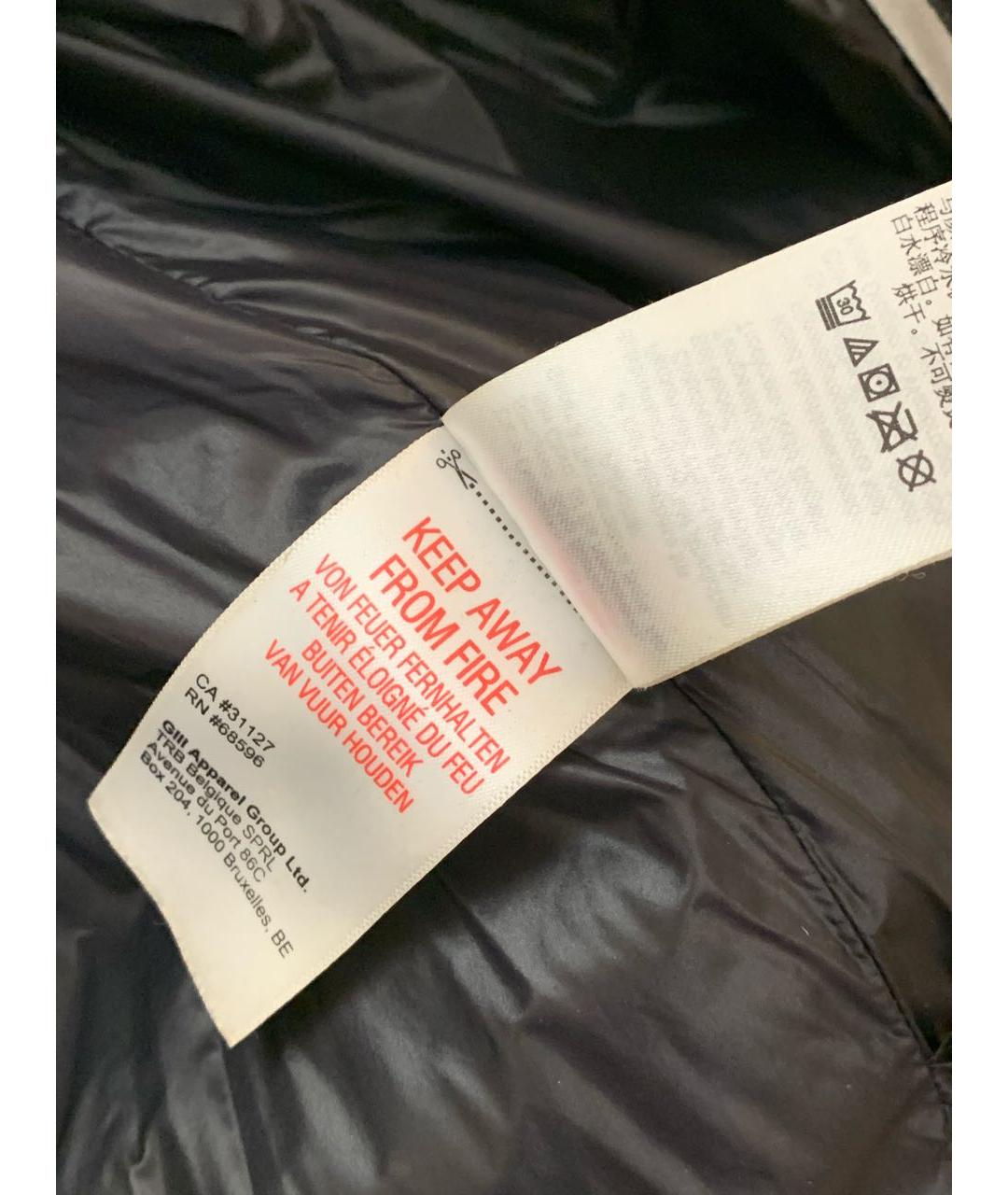 DKNY Черный полиамидовый пуховик, фото 8