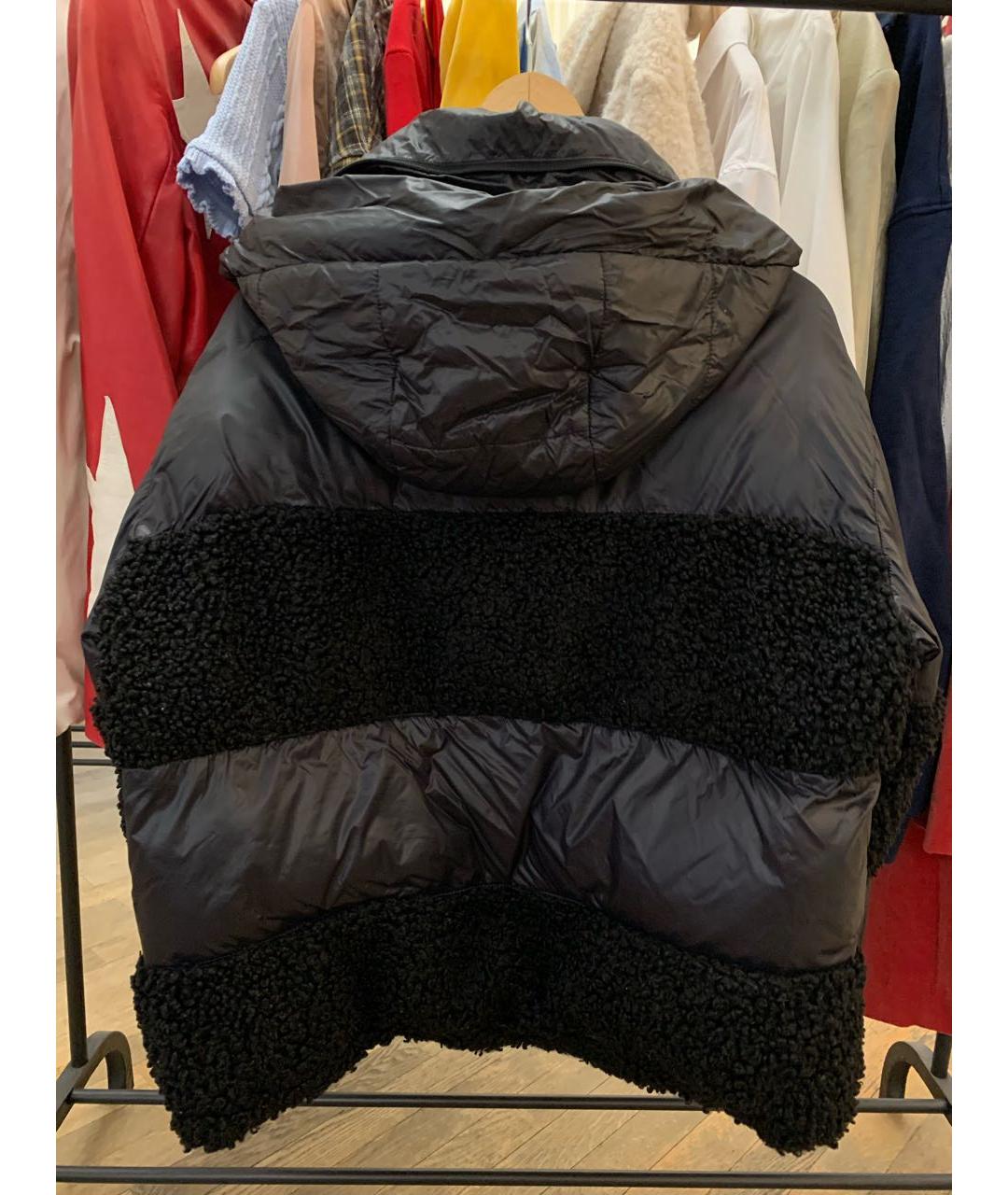 DKNY Черный полиамидовый пуховик, фото 2