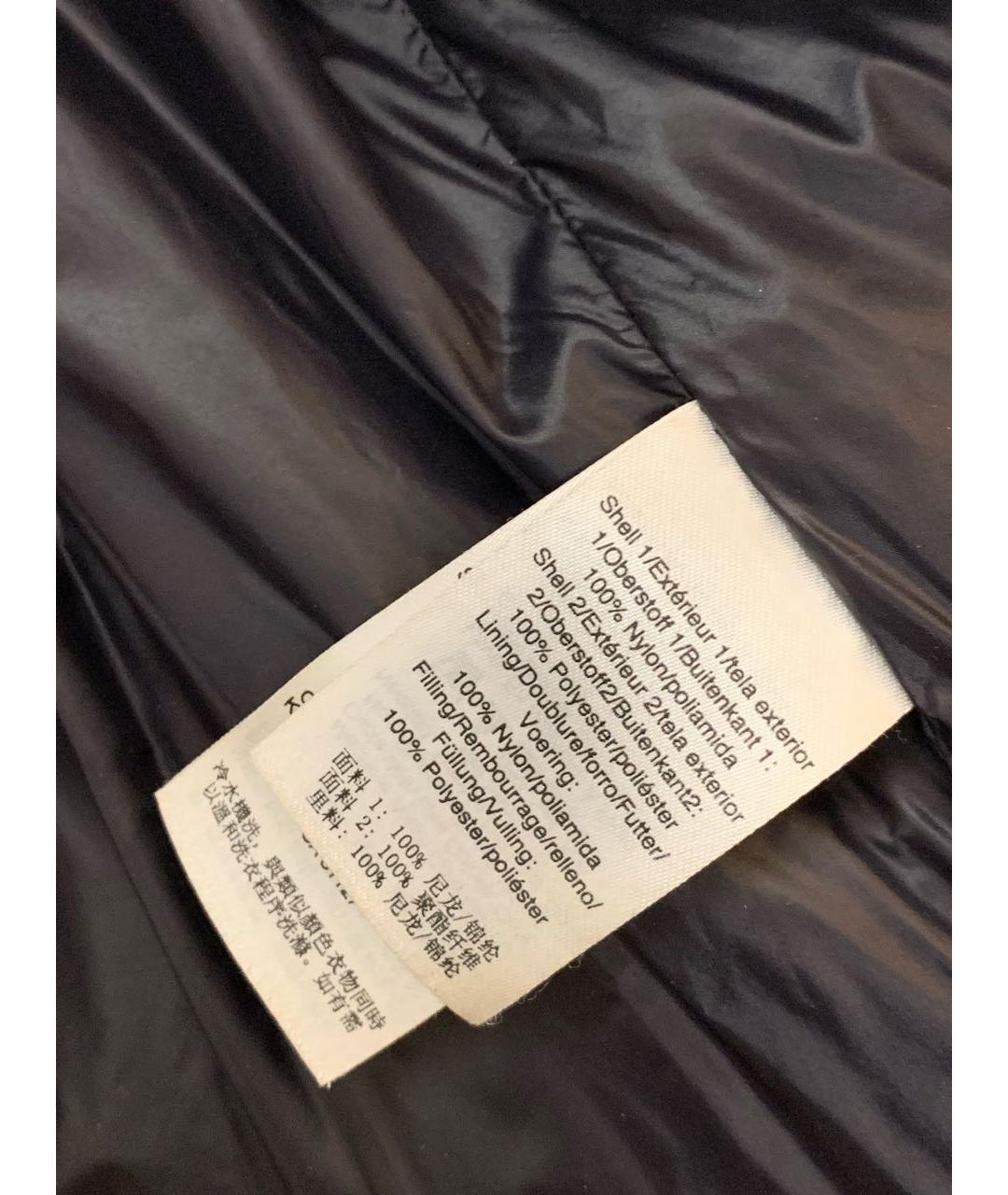 DKNY Черный полиамидовый пуховик, фото 6