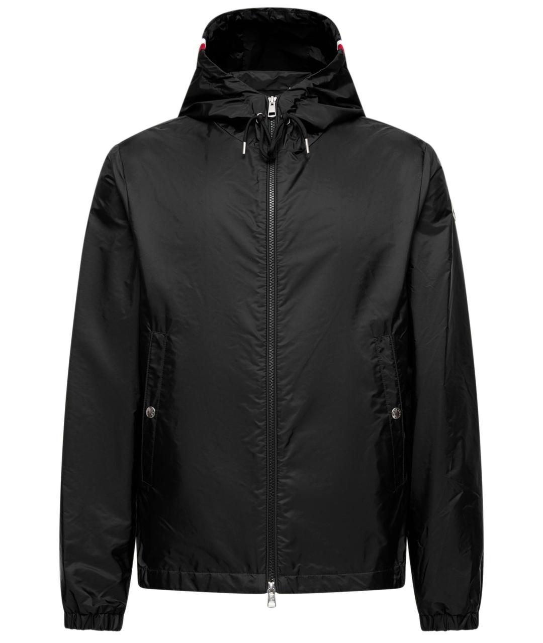 MONCLER Черная полиамидовая куртка, фото 1