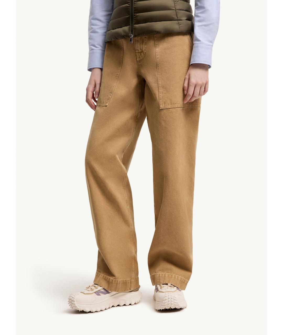 MONCLER Белые синтетические кроссовки, фото 2