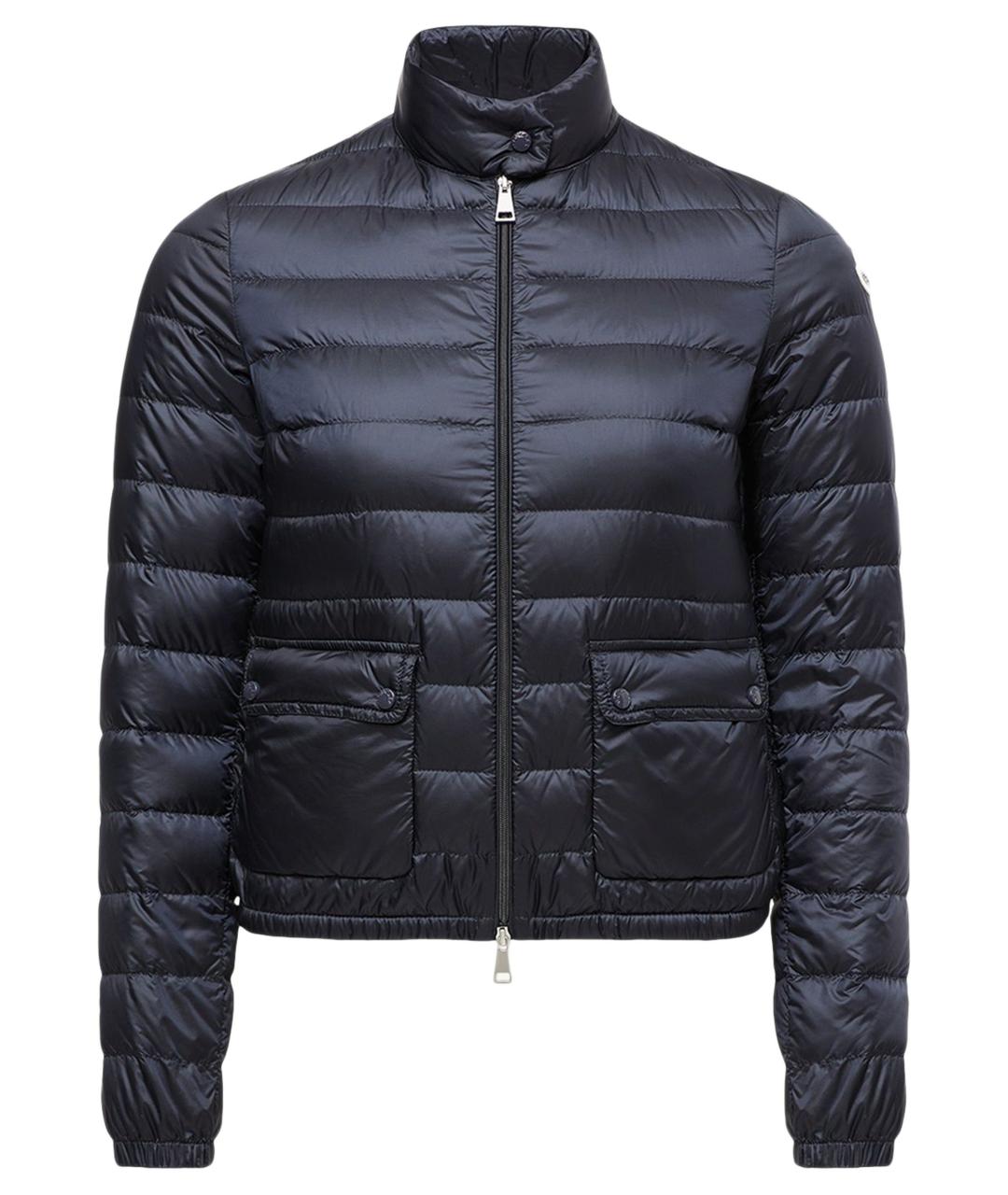 MONCLER Синяя полиамидовая куртка, фото 1