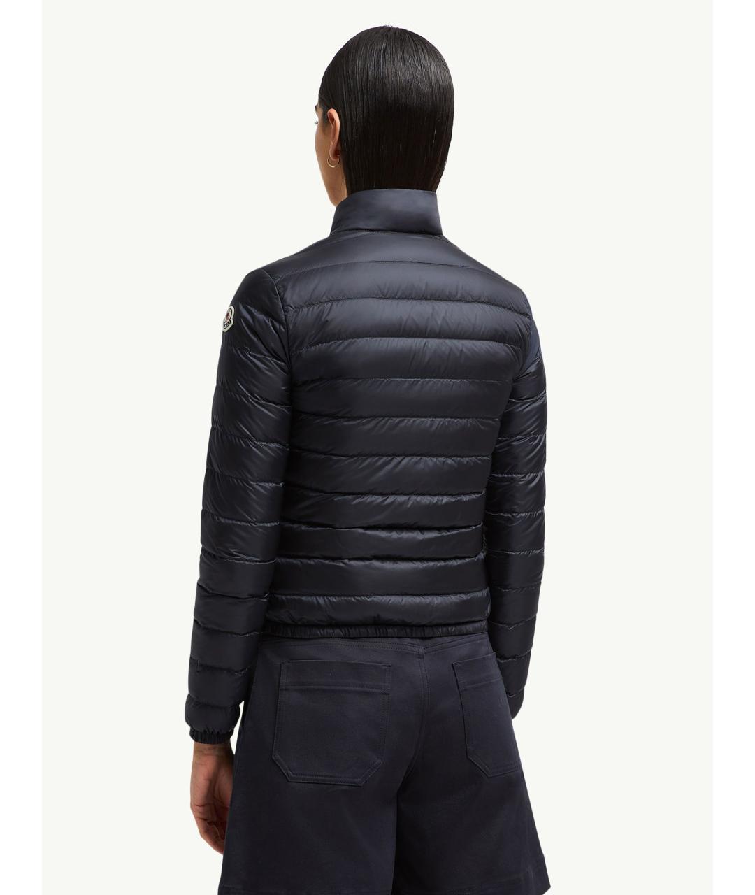 MONCLER Синяя полиамидовая куртка, фото 4