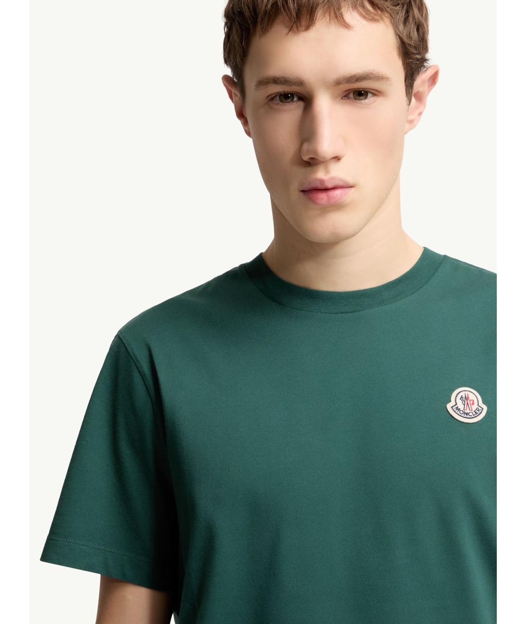 MONCLER Мульти хлопковая футболка, фото 6