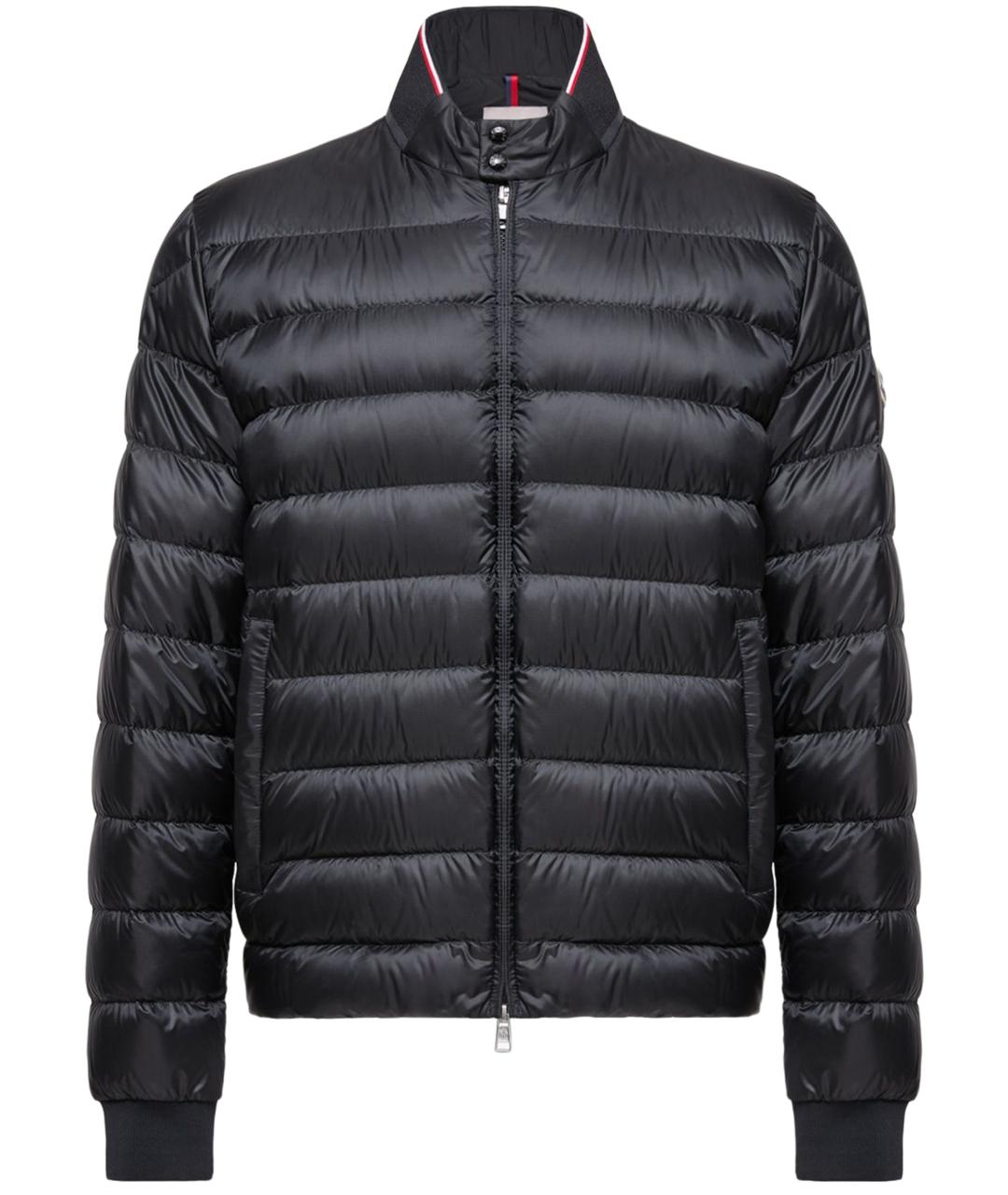 MONCLER Черная полиамидовая куртка, фото 1