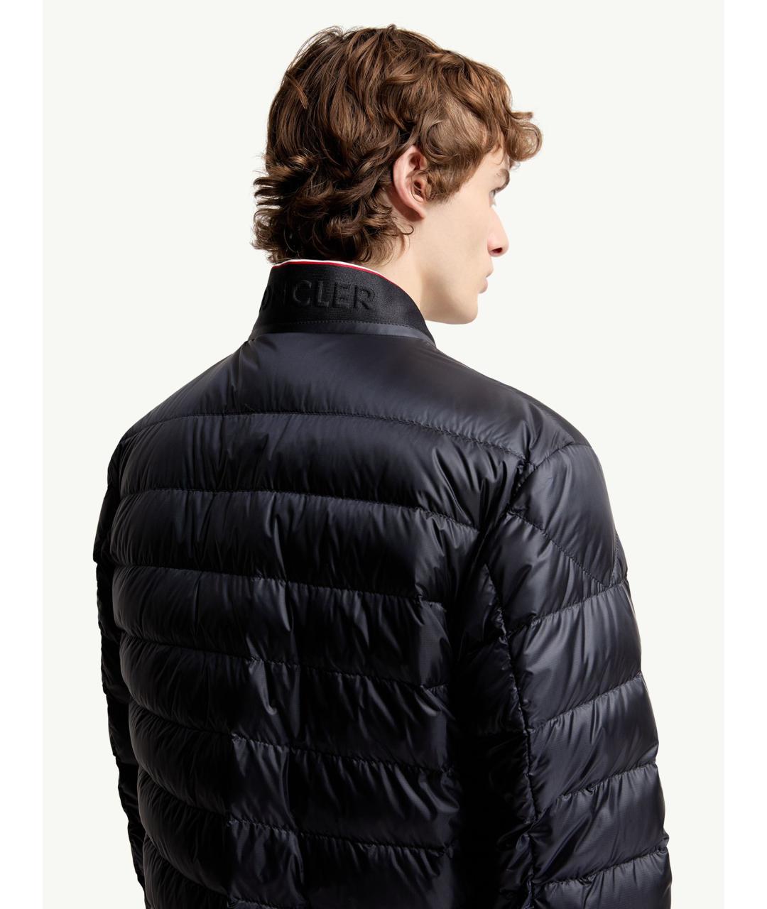 MONCLER Синяя полиамидовая куртка, фото 5