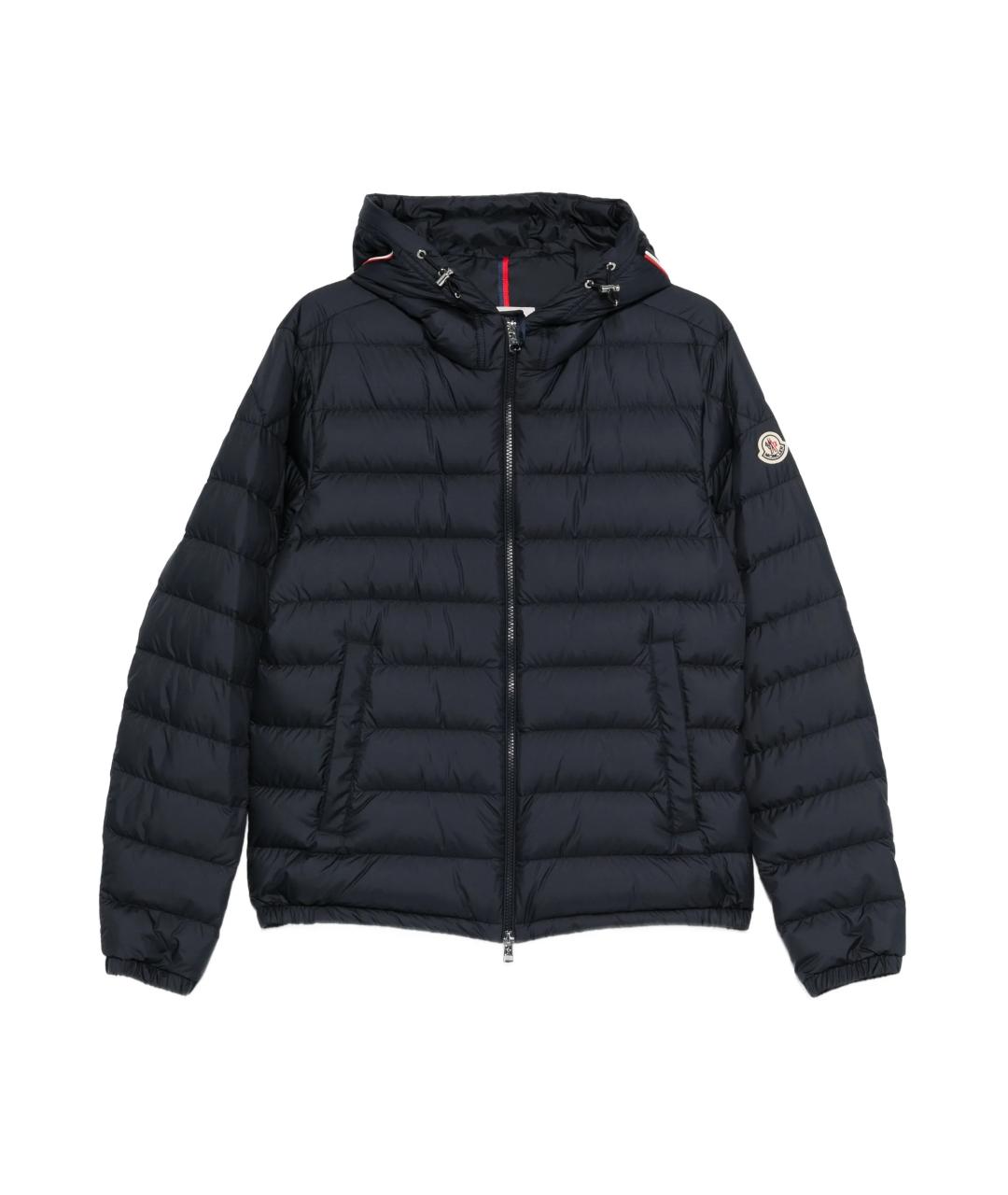 MONCLER Синяя полиамидовая куртка, фото 1