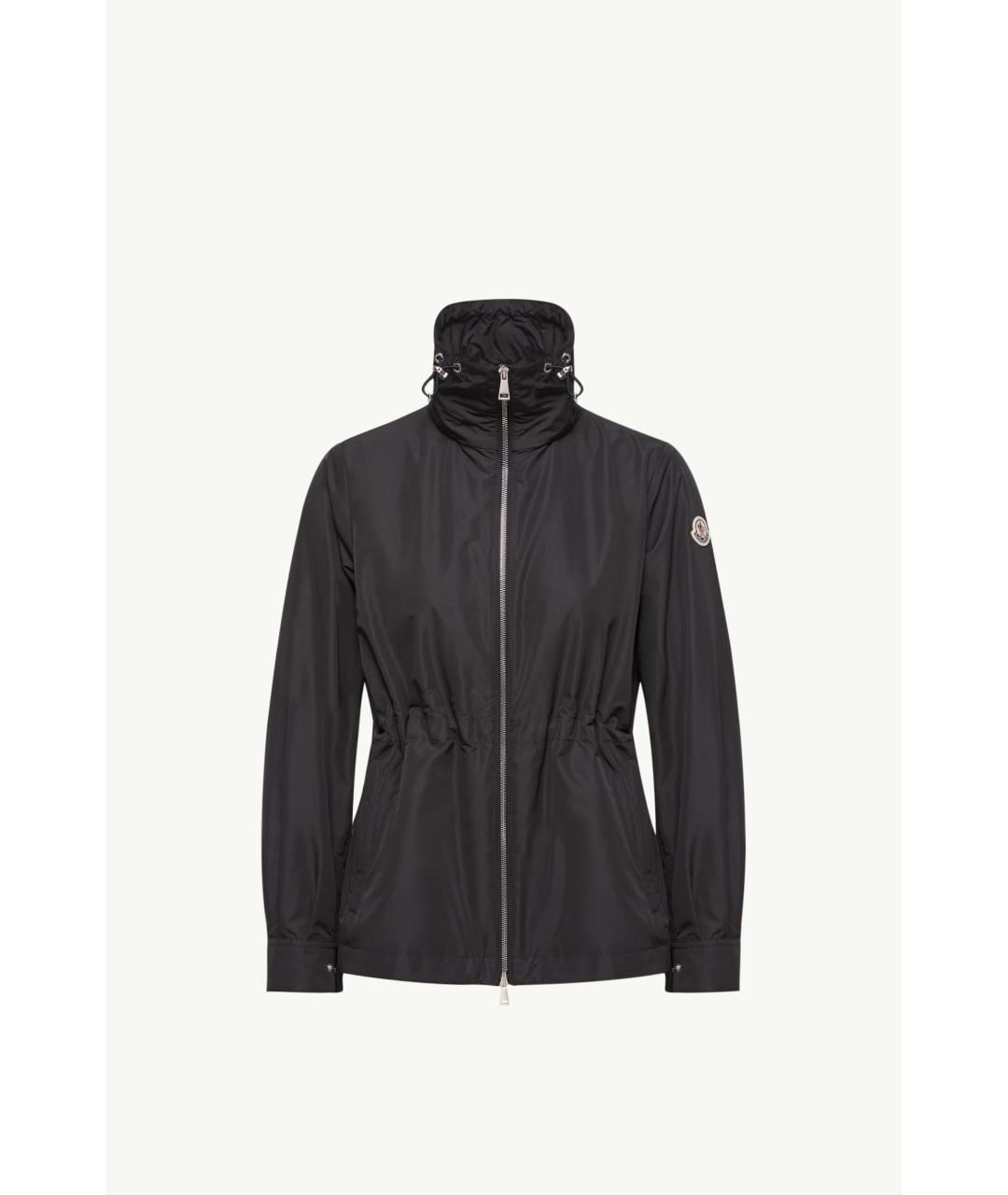 MONCLER Черная полиэстеровая парка, фото 7