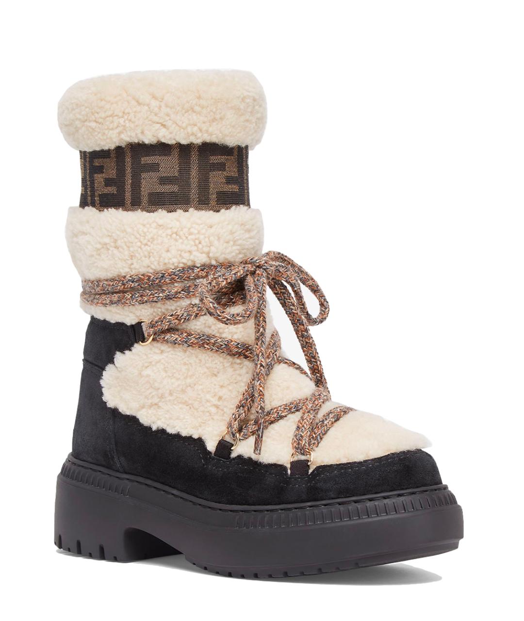 FENDI Мульти ботинки, фото 2