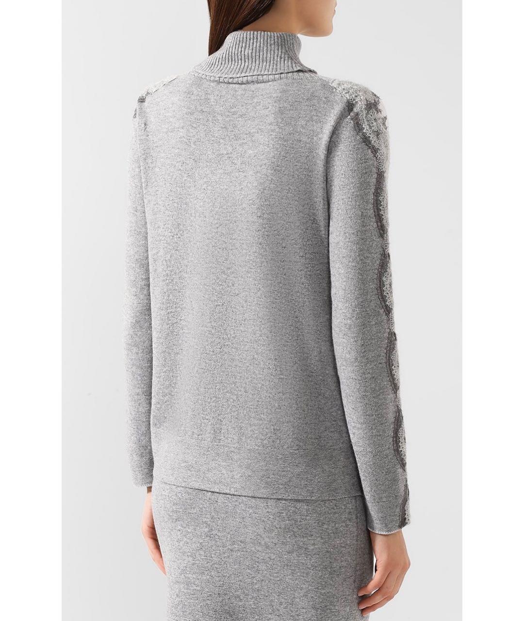 D.EXTERIOR Белая кашемировая водолазка, фото 4