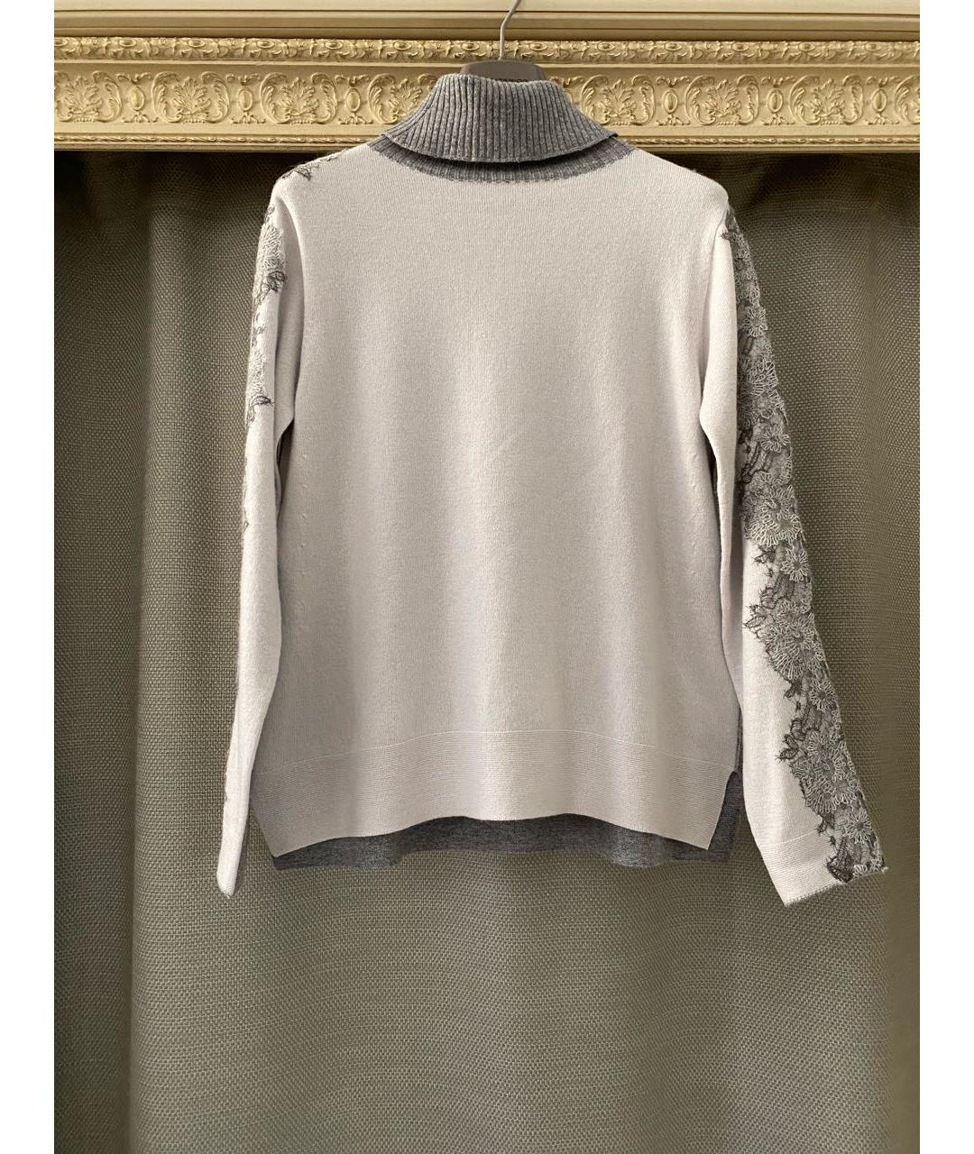 D.EXTERIOR Белая кашемировая водолазка, фото 5