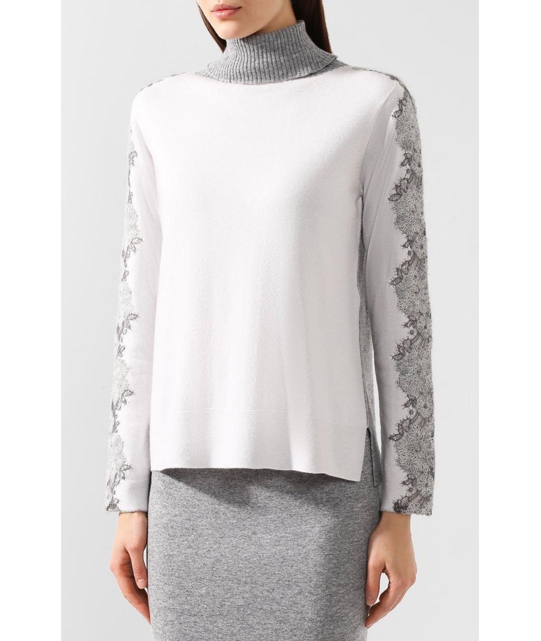 D.EXTERIOR Белая кашемировая водолазка, фото 3