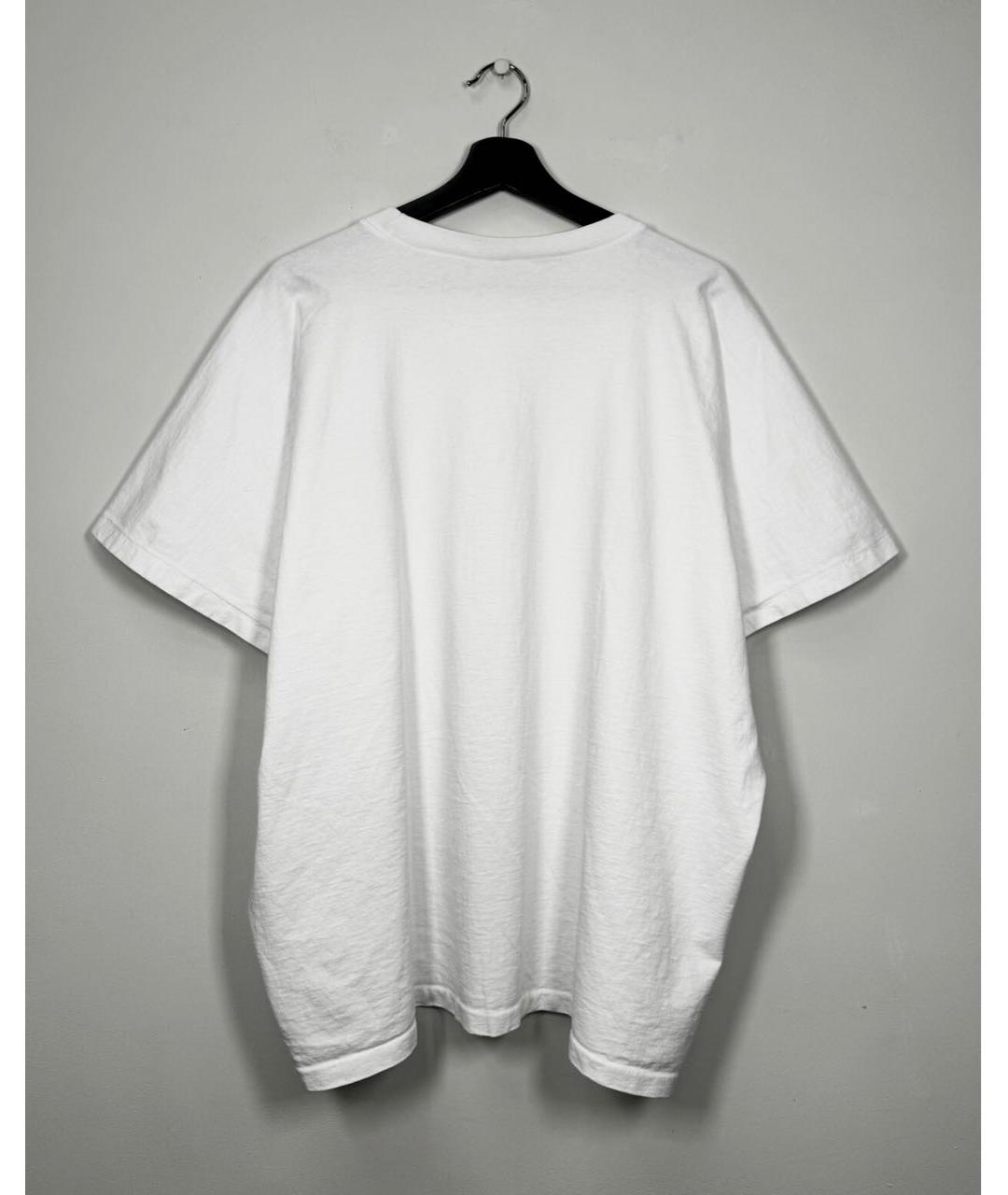 YEEZY Белая хлопковая футболка, фото 2