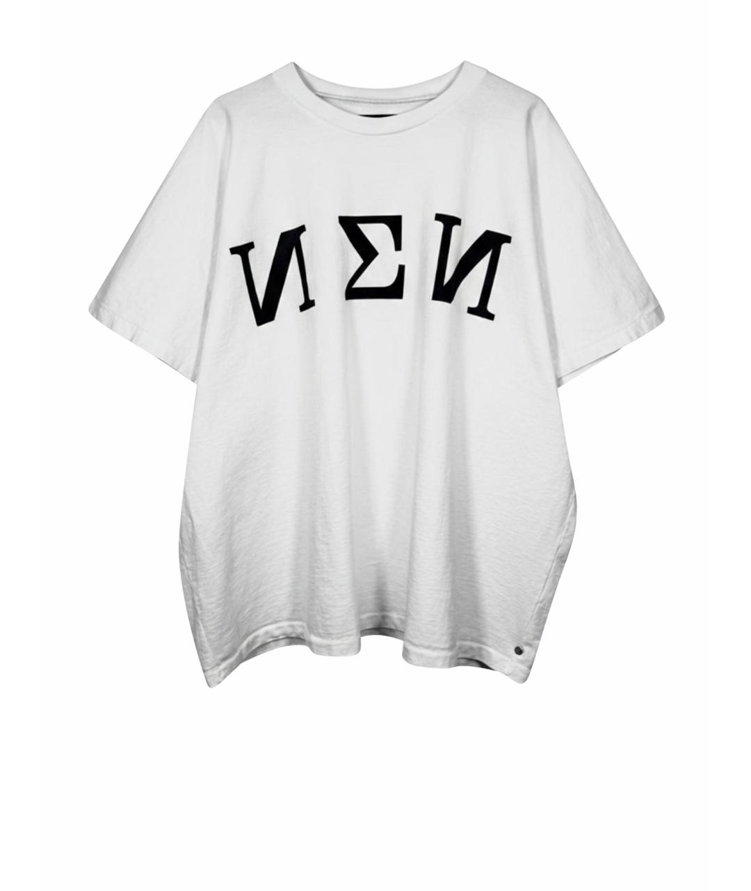 YEEZY Белая хлопковая футболка, фото 1