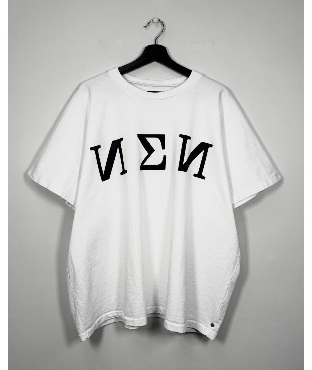 YEEZY Белая хлопковая футболка, фото 6