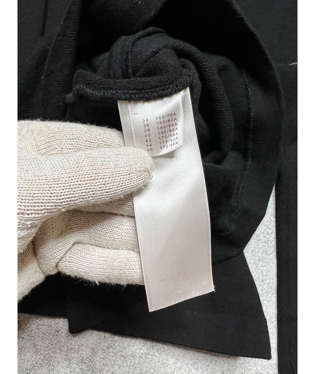 LOUIS VUITTON Черное шерстяное платье, фото 8
