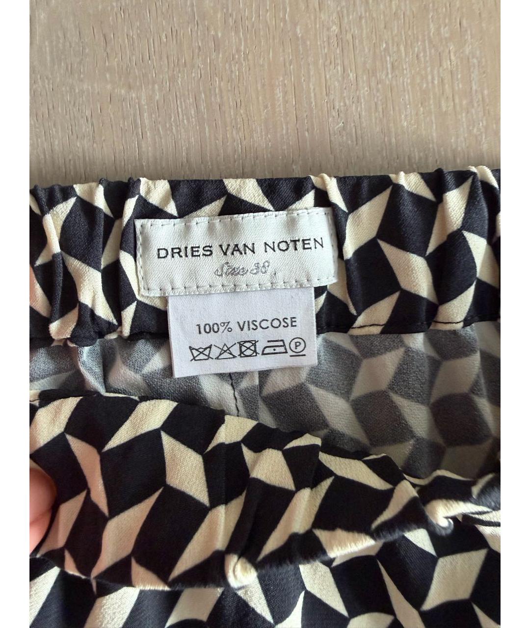 DRIES VAN NOTEN Вискозные прямые брюки, фото 2