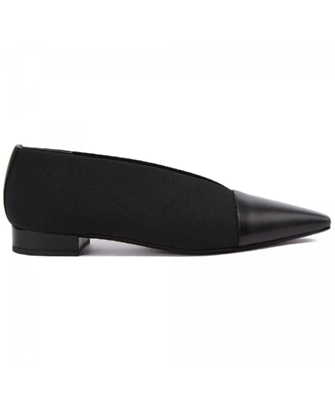 POLLINI Черные кожаные туфли, фото 8