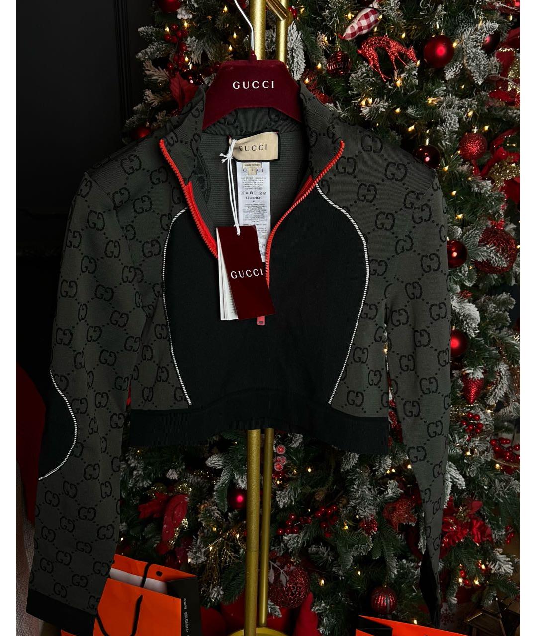 GUCCI Серый полиамидовый спортивные костюмы, фото 5