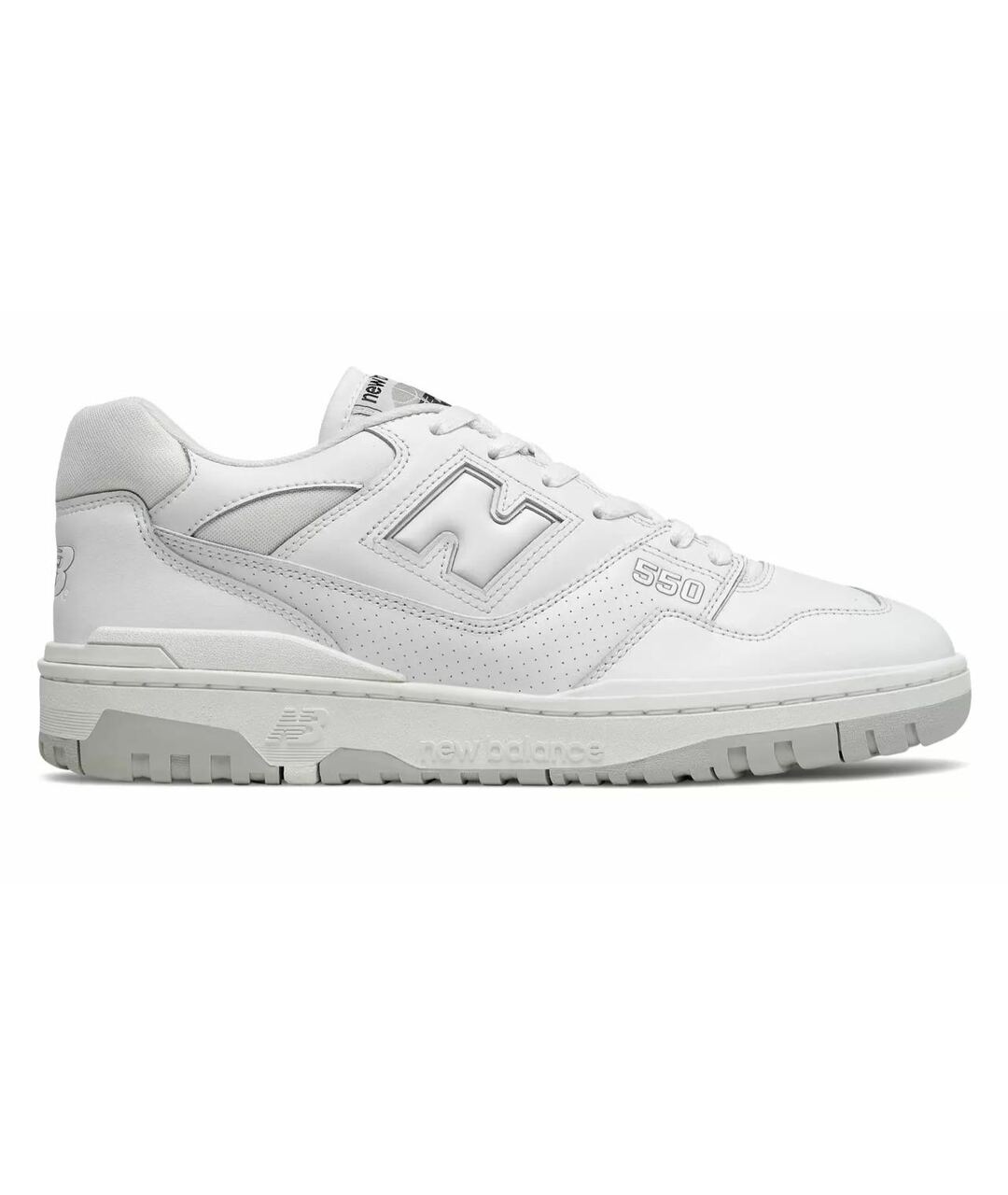 NEW BALANCE Белые кожаные кроссовки, фото 7