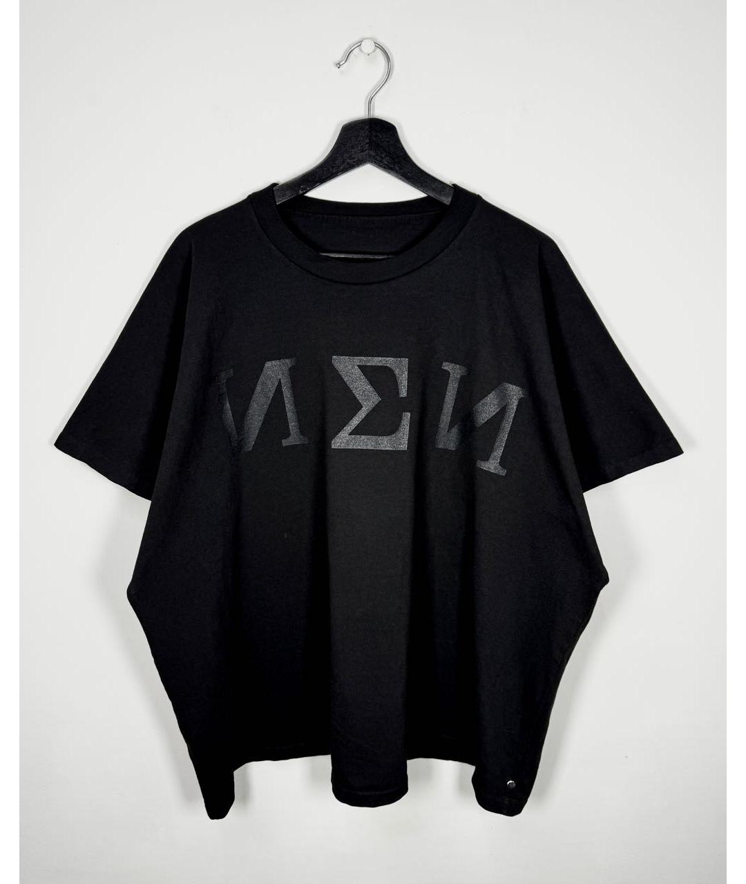 YEEZY Черная хлопковая футболка, фото 5