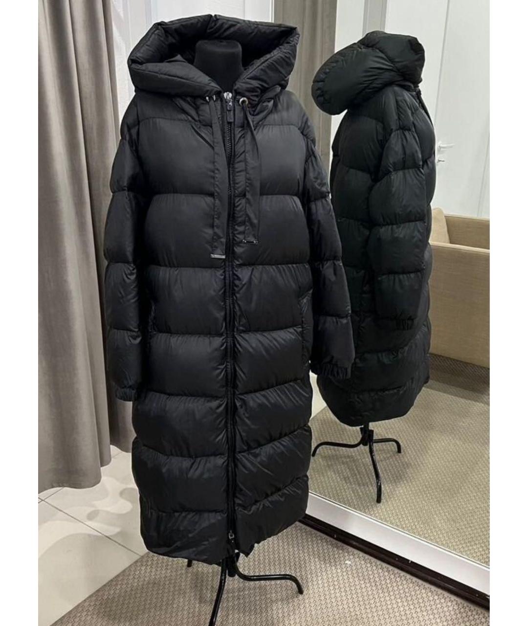 MAX MARA THE CUBE Черный пуховик, фото 5